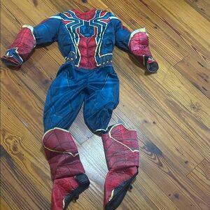 Kids Superhero Costume - Red and Blue